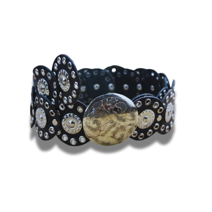 Cinturón Estilo Western con Conchos - CJ0155