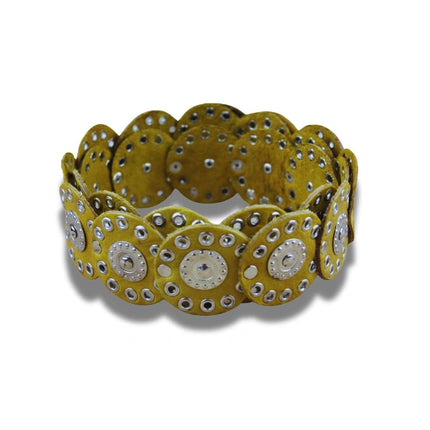 Cinturón Estilo Western con Conchos - CJ0155