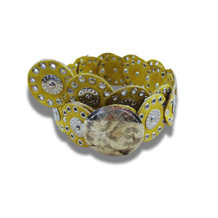 Cinturón Estilo Western con Conchos - CJ0155