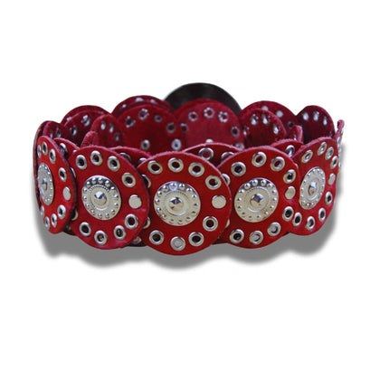 Cinturón Estilo Western con Conchos - CJ0155