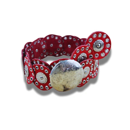 Cinturón Estilo Western con Conchos - CJ0155