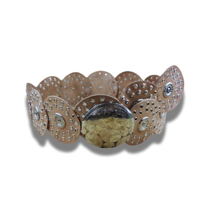 Cinturón Estilo Western con Conchos - CJ0017