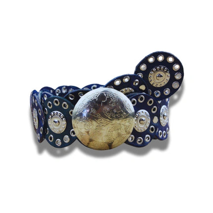 Cinturón Estilo Western con Conchos - CJ0155