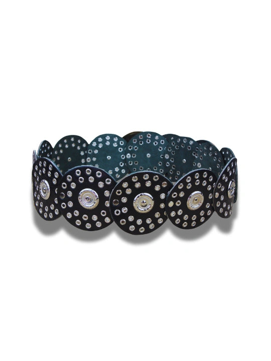 Cinturón Estilo Western con Conchos - CJ0017