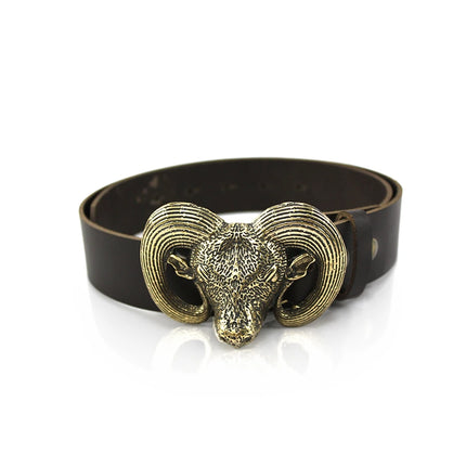 Hebilla para Cinturón de Carnero (Aries) | Acabado en Metal (CJ63401/3)
