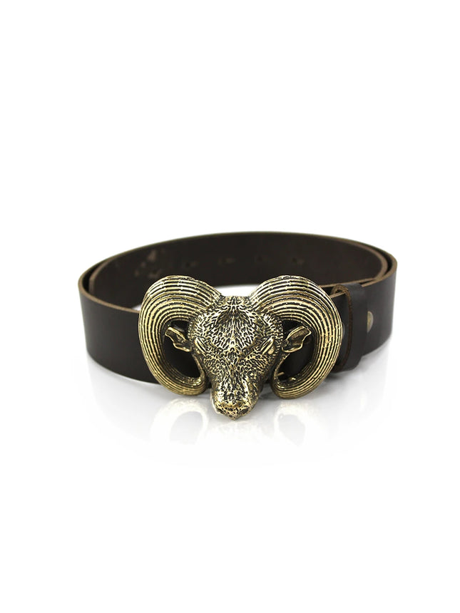 Hebilla para Cinturón de Carnero (Aries) | Acabado en Metal (CJ63401/3)