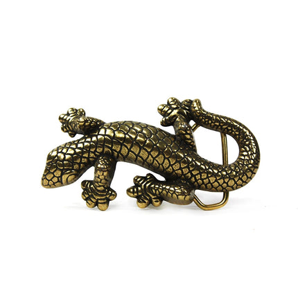 Hebilla para Cinturón de Lagarto / Salamanquesa | Acabado Artesanal (CJ63403/1)