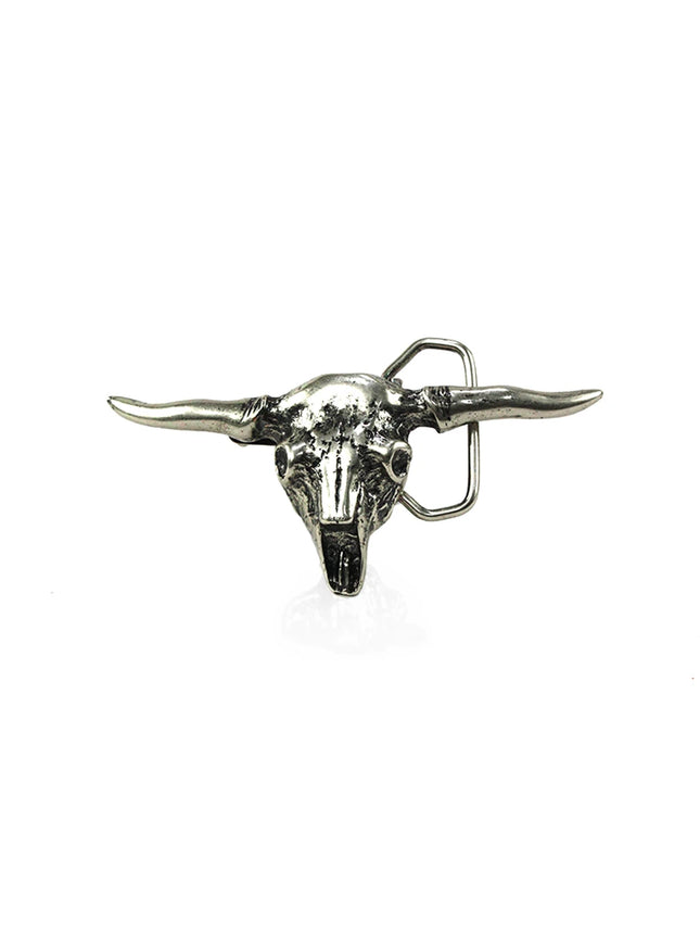 Hebilla de Calavera de Toro Longhorn | Estilo Western (CJ63405/3)