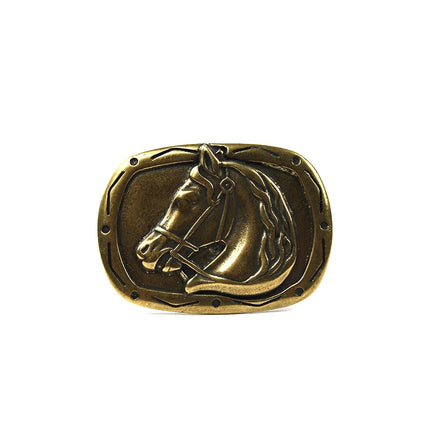 Hebilla de Cabeza de Caballo | Estilo Ecuestre y Campero (CJ63658/3)