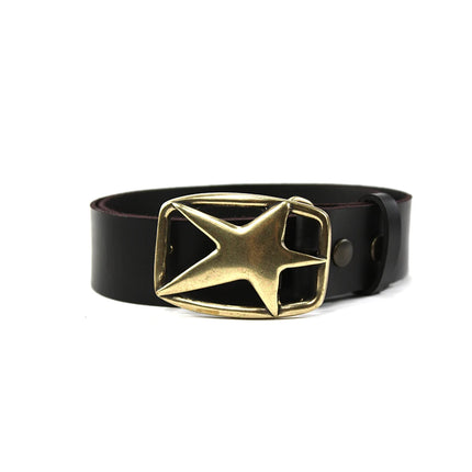 Hebilla de Estrella | Estilo Rockero en Latón Antiguo (CJ3713/1)