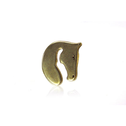 Hebilla Minimalista de Cabeza de Caballo | Diseño de Silueta (CJ63731)
