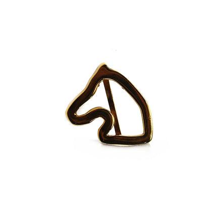 Hebilla de Contorno de Caballo | Estilo Minimalista y Moderno (CJ63731)