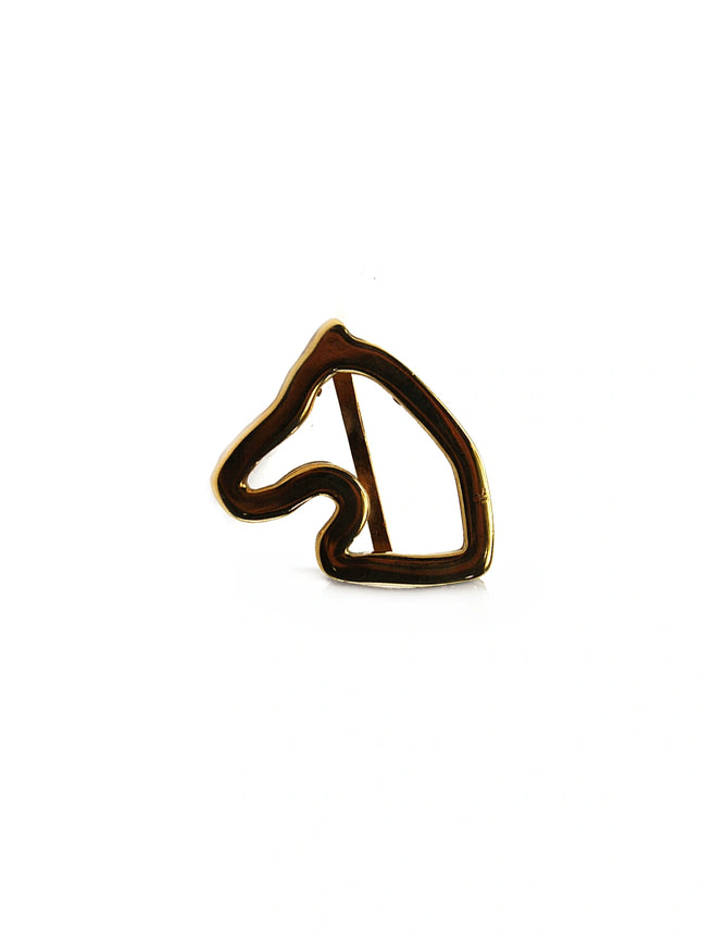 Hebilla de Contorno de Caballo | Estilo Minimalista y Moderno (CJ63731)